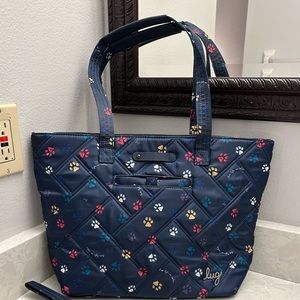 LUG - Skyliner Tote Bag in the Paws Navy.